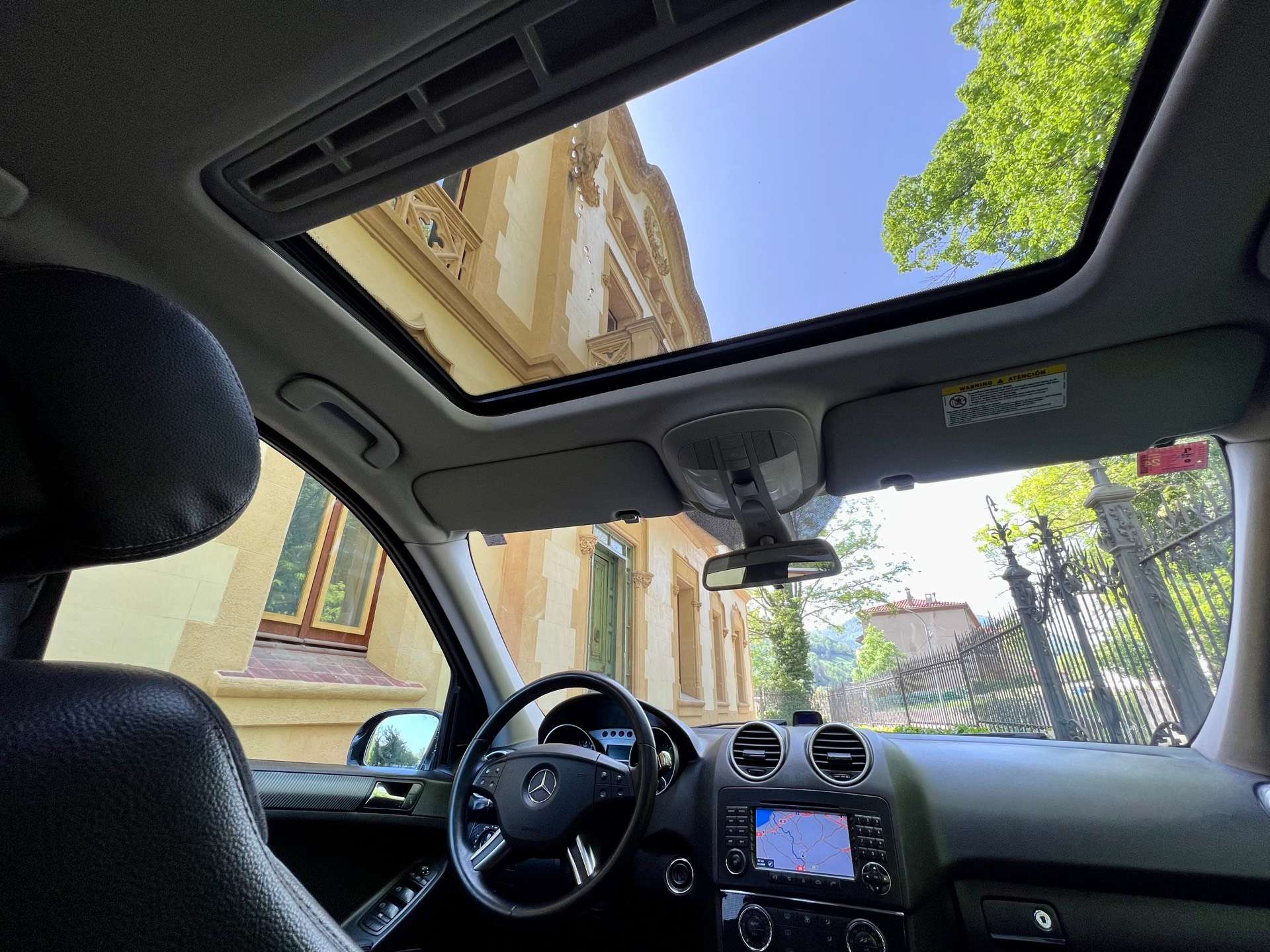 Mercedes-Benz ML320 techo panorámico